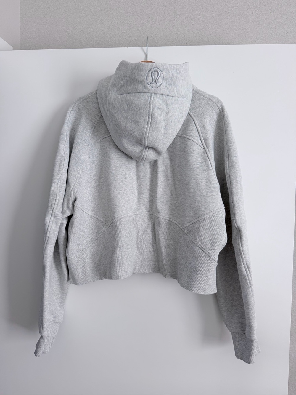 lululemon grey scuba hooded sweater - Picture 2 of 3